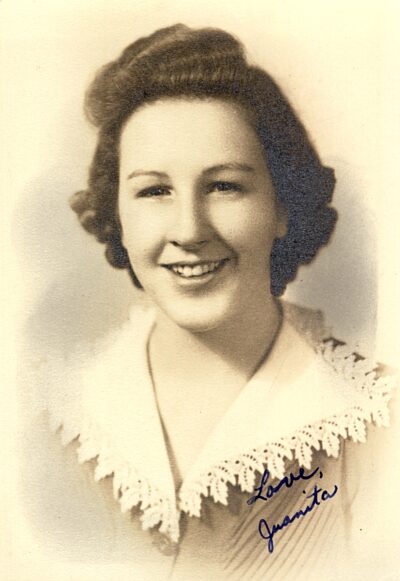 Letter from Juanita to her parents about her surgery